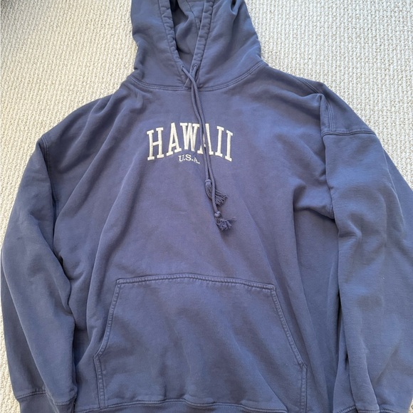 Brandy Melville Sweaters - Hawaii Women’s Blue Hoodie
